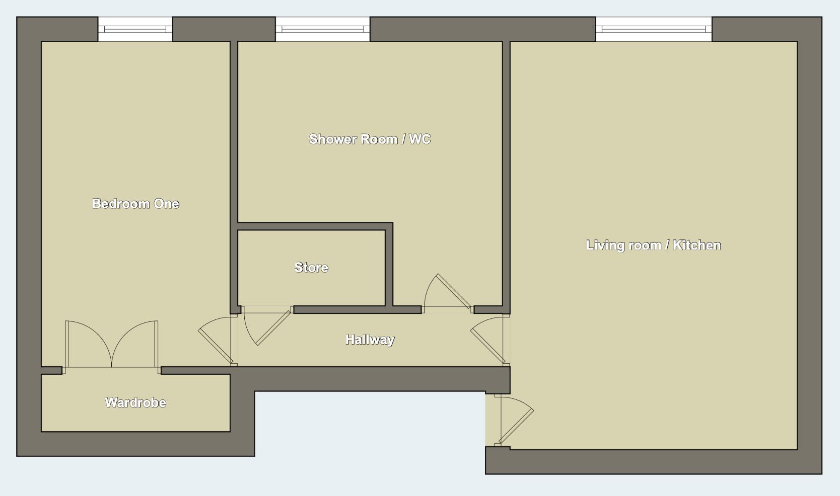 South Street North, New Whittington, Chesterfield Floorplan